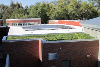 LiveRoof green roof atop Armstrong Atlantic State University