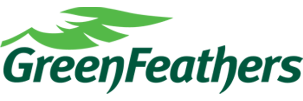 GreenFeathers logo.