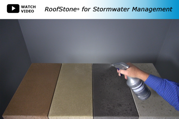 Video showing how RoofStone Pavers can aid in stormwater management.